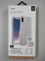 UNINQ CASE IPHONE BODYCON XS MAX สีขาว (สินค้า CLEARANCE SALE ) จำนวนจำกัด สินค้ายังไม่ผ่านการใช้งาน สภาพกล่องเก่า