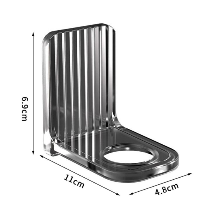 ti9p-ที่แขวนผนัง-ที่วางขวดสบู่-กาวในตัว-โปร่งใสโปร่งใส-ที่แขวนเจลอาบน้ำ-ทนทานต่อการใช้งาน-free-of-punch-ชั้นขวดผงซักฟอก-ที่วางจัดระเบียบในห้องน้ำ