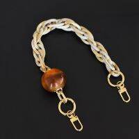 MM Fond DIY Lady handbag strap handmade acrylic design girl short 40cm length bag strap easy matching chain shoulder bag belt