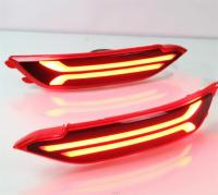 Car Flashing 1Set Car LED Reflector Light For Hyundai tucson 2015 2016 2017 2018 2019 2020 Rear Fog Lamp turn Signal Brake Light