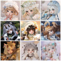 【BJD Wig】วิกผมตุ๊กตา BJD 1/6 BJD 6-7 นิ้ว