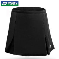 Yonex YONEX แบดมินตันเสื้อผ้าคลาสสิกดูดซับเหงื่อสบายกีฬาออกกำลังกายลดน้ำหนักของผู้หญิงสั้น Culottes 220140BCR-007สีดำรหัส L