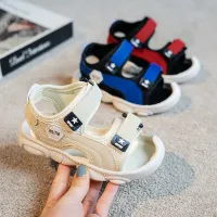 Children 2023 Summer Shoes Boys Soft Soles Beach Shoes Male Baby Baotou Anti-kick Childrens Sandals Princepard Summer Sandals Shoes Accessories