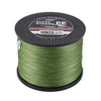 TOP YUDELI 2.0หมายเลขสาย Super Strong 4 Strand 1000M PE Braided เอ็นตกปลา Lake Multifilament เส้นโลหะถักด้าย