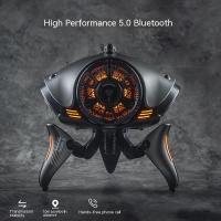 ?Dream Best? Original Species Invasion Wireless Bluetooth Speaker RGB Hi-Res Stereo Surround HIFI Bass Boost Gaming Speaker Pc Gamer Outdoor