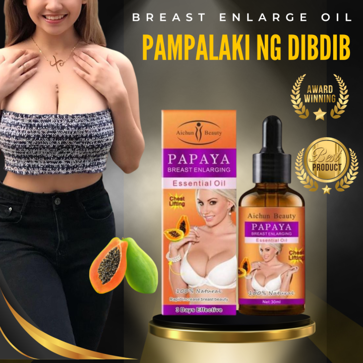 Pampalaki ng dibdib Authentic 100 Original Papaya Breast Enhancement Essential Oils