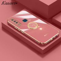 Kanavi เคสโทรศัพท์แฟชั่นสำหรับ VIVO Y17 Y15 Y12 Y12i Y11 1901 1902 1904 1906หรูหราชุบโลหะด้วยไฟฟ้าเคสโทรศัพท์ซิลิโคนนิ่มกันกระแทก