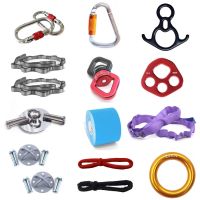 ▬﹍❒ yoga hammock accessories fixed plate carabiner daisy universal rotating ring component load-bearing belt aerial dance