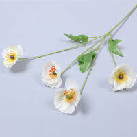 【QIAONSHOP】Artificial Silk Flowers Corn Poppy Gesang Wedding Party Home Outdoor Bouquet Decor