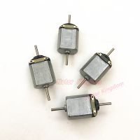 4pcs/lot  Mini 130 Motor Dual Shaft Double 2mm Axis  DC 1.5V-3V 14000RPM DIY Hobby Toy Car Fan Model 15mm*20mm Micro Engine Electric Motors