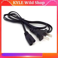 KYLE Wild Shop 130W 0.6A 2-Prong Pin Ac Us Power Extension Cable Power Supply Cord Console Cord Connector Wire Cord