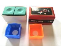 【YD】 Billiard Pool chalks and Chalk holders sets 4pcs/set Snooker Chalks Sets Billiards Accessories