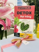 Vitrue Detox đại tràng - Giúp nhuận tràng, ngừa ung thư đại tràng