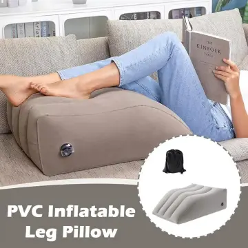 1pc Leg Elevation Pillow Inflatable Wedge Pillows, Comfort Leg Pillows For  Sleeping Leg & Back relax, Leg Support Pillow Leg Wedge Pillows For After A