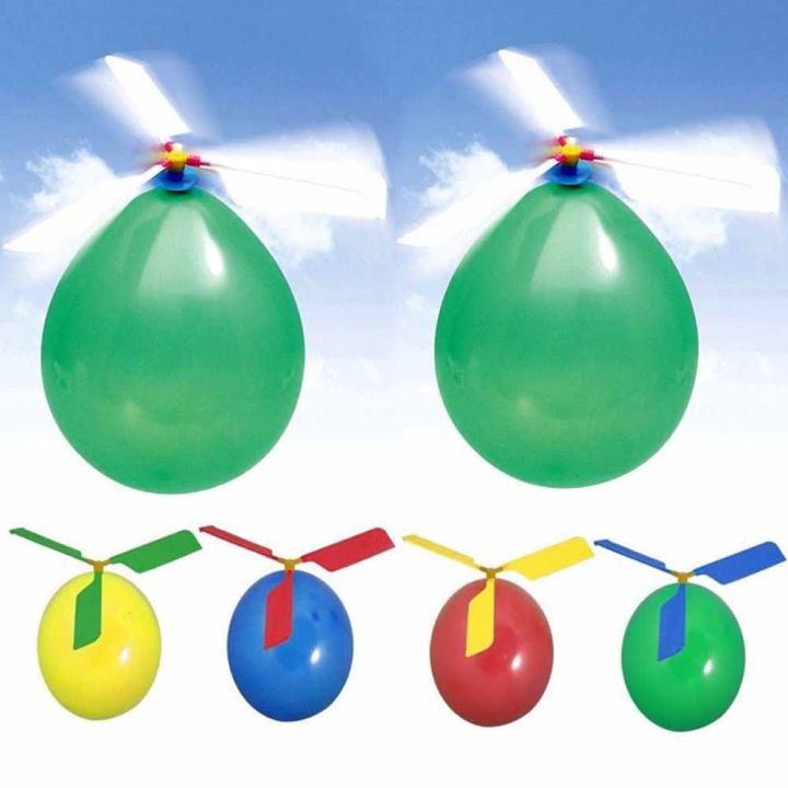 microgood-กลางแจ้งเด็กบอลลูนคอปเตอร์เครื่องบินเฮลิคอปเตอร์บินเครื่องบิน-diy-เกมของเล่น