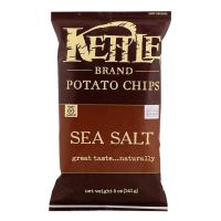 เคทเทิล มันฝรั่งทอดกรอบรสเค็ม Kettle Potato Chips Sea Salt 142g