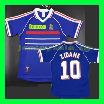 FRANCE 2006 WORLD CUP ZIDANE 10 AWAY SHIRT (Excellent) L – Foot-Jerseys