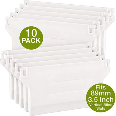Vertical Blind Weights 89mm (3.5 inches) - Replacement Spares Bottom Weights Slats - White (10) Camera Remote Controls