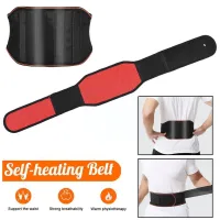 Self-heating เข็มขัดเอวแผ่นคงที่เข็มขัดเหล็กแผ่นสนับสนุนเอวสนับสนุนแม่เหล็กหน้าท้อง Health Care