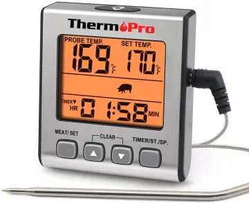 ThermoPro TP829 300M Wireless 4 Probes Backlight With Timer Barbecue Grill  Oven Kitchen Cooking Meat Thermometer