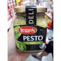 leggos pesto basil ซอสพาสต้าโหระพา ขนาด 190 กรัม