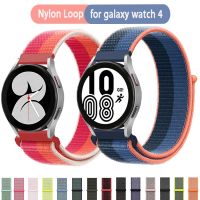 Nylon For Samsung Galaxy Watch 4 Strap 40mm 44 Active 2/Watch 3 45mm/46mm/42/22 Gear S3 20mm Galaxy Watch 4 Classic Band 46mm 42 Straps