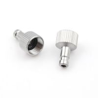 2ชิ้น/ล็อต1/8 "Airbrush Quick Disconnect Coupler Hose Connector Release Adapter เครื่องมือ