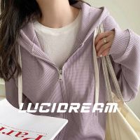 ▨✳ LUCIDREAM เสื้อกันหนาว เสื้อแขนยาว ผู้หญิง 2022สินค้ามาใหม่ วินเทจ Oversize เกาหลี ใส่สบายๆ ทรงหลวม สไตล์สปอร์ต HFKS44Z22102901