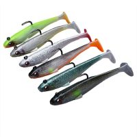 Mouth Bait Fishing Lure Bionic Bait Luya Luya Bait Perch Cocked T-tail Soft Bait ULTRA SHARP HOOKS Sporting GoodsLures Baits