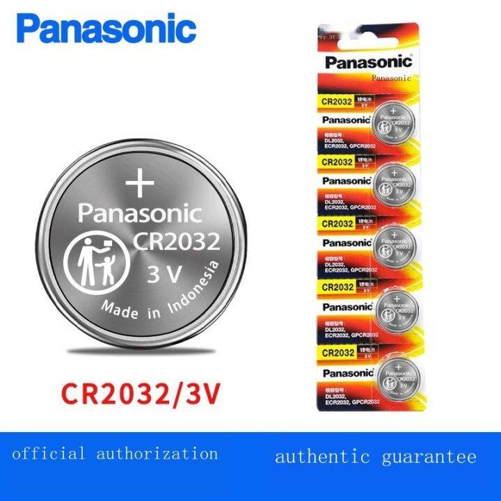 New/2023♛№ Panasonic CR2032 button battery 3V original imported car key