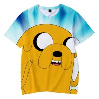 2023 NewCartoon Anime Tshirt Adventure Time พิมพ์ T Tee