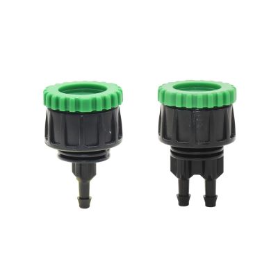 Garden Hose 1/4 To 1/2 3/4 Female 1/2-Way Tap Y Connector Irrigation 4/7 Faucet Hose Coupler Adapter 1PCS