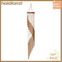 Haidianzi กระดิ่งลมโลหะ18ท่อลมตีระฆังสไตล์นอร์ดิกเครื่องประดับแฮนด์เมดคลาสสิค