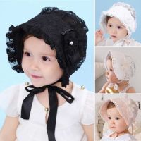 Lace Flower Baby Hat Cap Princess Hollow Kids Baby Girl Summer Hat Cotton Infant Newborn Baby Beanie Sun Hat Bonnet Enfant