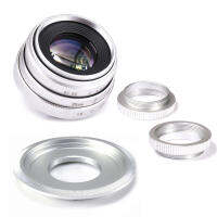 เงินมินิ35มิลลิเมตร F 1.6 APS-C กล้องวงจรปิดเลนส์อะแดปเตอร์แหวน2แหวนมาโครสำหรับ NEX E-Mount กล้อง Mirroless