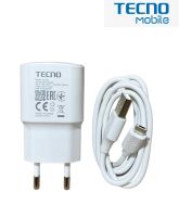 ชุดชาร์จ ของแท้ศูนย์ Tecno Tecno Micro USB หัวชาร์จพร้อมสายชาร์จ 5V2A ใช้ได้กับมือถือทุกรุ่น รองรับเช่น POP4 POP5 POP5Lite SPARK 5Air SPARK 6Air SPARK6Go และอีกหลายรุ่น.