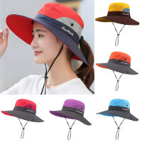 Uni Summer Mesh Sun Hats Wide Brim Women Child Breathable Sunhat Cap Outdoor Fishing UV Protection Top Bucket Hats