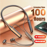 Wireless Earphone Noise Reduction Bluetooth Headphones Sports Waterproof Headset With 100h Playback Neckband Magnetic Earplugs