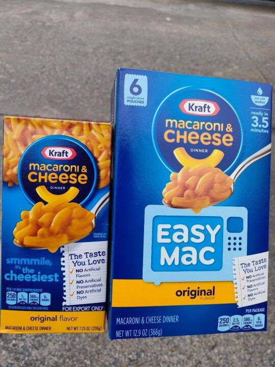 kraft-macaroni-amp-cheese-original-366g-คราฟท์-มะกะโรนี-amp-ชีส-มะกะโรนีกึ่งสำเร็จรูป-พร้อมชีส-พร้อมส่ง