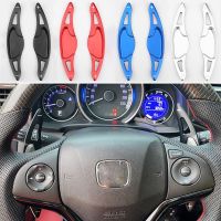 ♟ 1 Pair Car Steering Wheel Shift Paddles Shifter Extension For Honda City Fit HR-V Vezel 2015-2020 AUTO Accessories