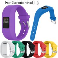 สายนาฬิกาซิลิโคนใหม่สายสำหรับการ์มิน Vivofit 3สมาร์ทวอท์ชสายรัดข้อมือกีฬาสายรัดข้อมือแฟชั่นสำหรับ Garmin Vivofit 3