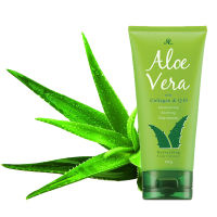 โฟมล้างหน้าว่านหางจระเข้ Aloe Vera Collagen &amp; Q10 Moisturizing Sooth Deep Cleansing 150 gr