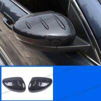 bjh☜  carbon fiber Car Rearview Cover Mirrior Anti Scratch trims for Kuga 2019 2020 2021 Accessories 2022 2023 2024