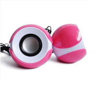 【cw】 Big Eye Girl Stereo Computer Speaker usb al Laptop Small Speaker Portable Speaker ！