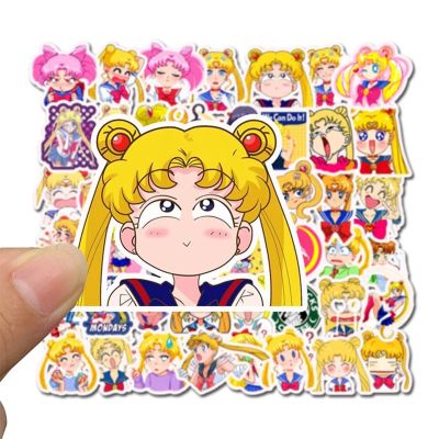 สติ๊กเกอร์ลายการ์ตูน Sailor Moon ขนาด 50 ชิ้น / ชุด