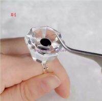 1 pcs Crystal Pro Eyelash Holder กาวติดแหวนแท่นวางกาวสำหรับต่อขนตา Make up New Arrival-qeangshe