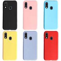 A40 2019 Silicone Soft Back Cover A 40 A405 A405F Coque Capa