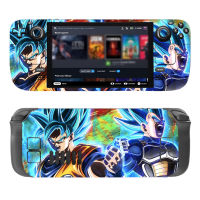 สติกเกอร์สำหรับ Steam Deck Anime Dragon Ball Goku ฝาครอบสติกเกอร์รูปลอกคอนโซล Joy-con Controller เกมคอนโซลผิวไวนิล-yrumrudang