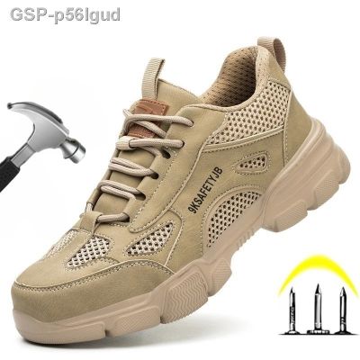 รองเท้าเพื่อความปลอดภัยแบบ Unisex ใหม่ที่ P56lgud นี้ไม่สามารถทำลายได้ผู้ชายที่ทำงานหัวรองเท้าผู้หญิง