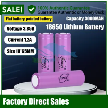 18650 3.7V 3000mAh Rechargeable Lithium Ion Battery Packs